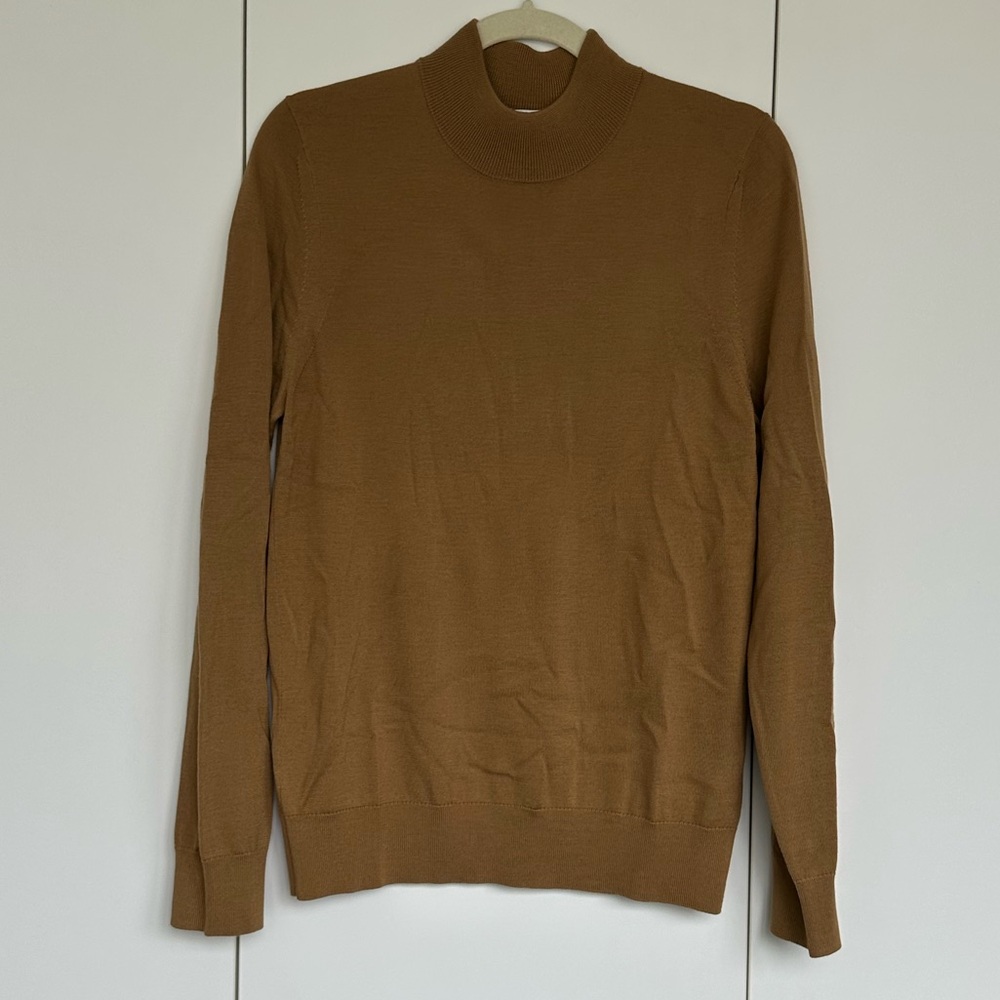 Sandro men’s wool sweater with mock neck and long sleeves size XS- NWT